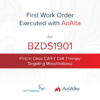 AdAlta BZDS1901 First Work Order 2.0